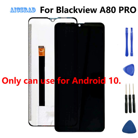 AICSRAD-cambio de pantalla LCD para teléfono inteligente, accesorios para Blackview A80 Pro A80 PLUS, Android 10, 6,49 ► Foto 1/6