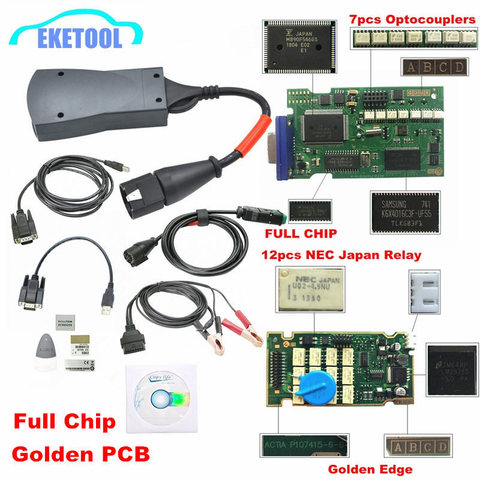 Lexia3 La Chips Firmware 921815C LEXIA 3 PP2000 Diagbox V7.83 para Citroen/Peugeot 12 NEC relé de 7 optoacopladores OBD2 de diagnóstico ► Foto 1/6