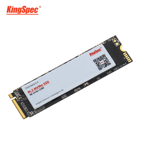 KingSpec M.2 SSD, disco duro sólido NVMe de señal de PCI-e3.0X4 de 500GB, 512GB, HD 22X80 SSD M2, disco duro interno para tabletas y ordenadores portátiles ► Foto 1/6