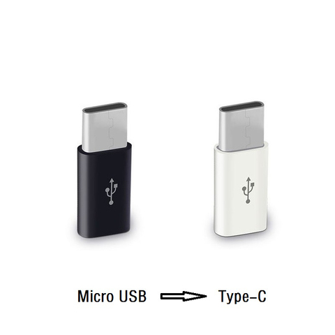 Adaptador Micro USB a USB tipo C, Conector Micro USB tipo C para Xiaomi, Huawei, Samsung Galaxy A7 ► Foto 1/6