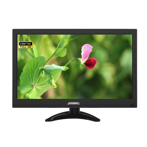 Monitor de ordenador portátil 2 en 1 de alta definición con salida, VGA, HDMI, BNC, puerto USB AV para PS4, interruptor de seguridad CCTV para portátil ► Foto 1/6