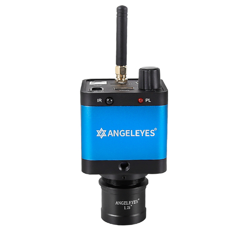 Angeleyes-cámara de vídeo USB con Wifi, telescopio astronómico, captura de imagen, ocular electrónico Industrial con adaptador, 1600w ► Foto 1/6