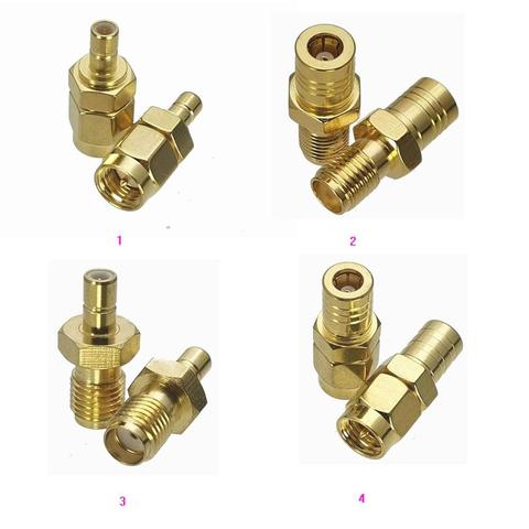 1 Uds SMA a conector macho SMB y jack hembra recto Adaptador Coaxial RF conector de prueba convertidor ► Foto 1/5