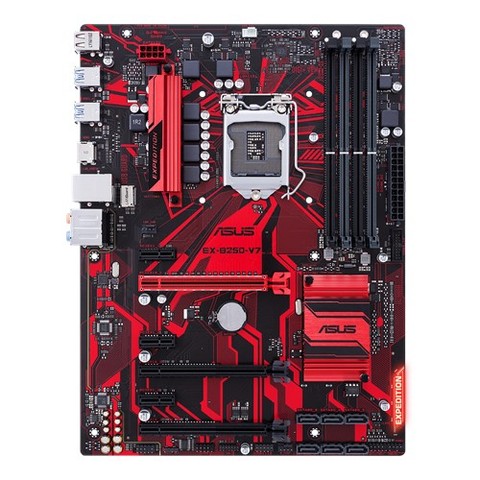 ASUS-placa base usada EX-B250-V7, Intel LGA-1151, ATX, serie Long March, Internet cafe, equipado con nano humectante ► Foto 1/4