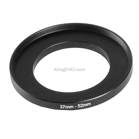 37mm-52mm 37-52mm 37 a 52 Step Up Filtro de lente anillo de Metal adaptador negro ► Foto 1/2