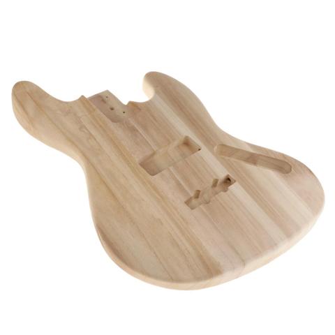 Cuerpo de guitarra eléctrica sin terminar, barril de guitarra artesanal, madera de arce para guitarra de bajo estilo JB, piezas de repuesto ► Foto 1/6