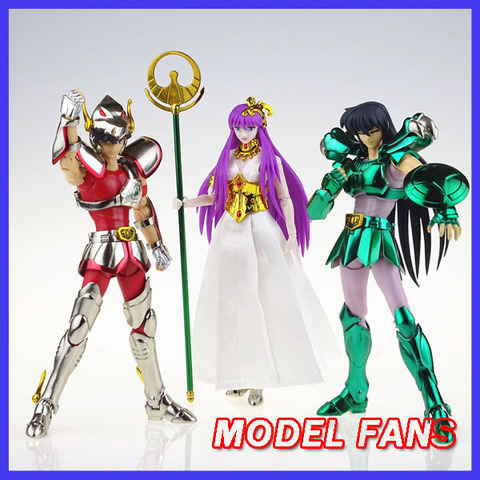 Modelo FANS en stock GreatToys grandes juguetes GT EX bronce Saint Seiya V1 Pegaso/dragón casco metal armadura Myth Cloth figura de acción ► Foto 1/6