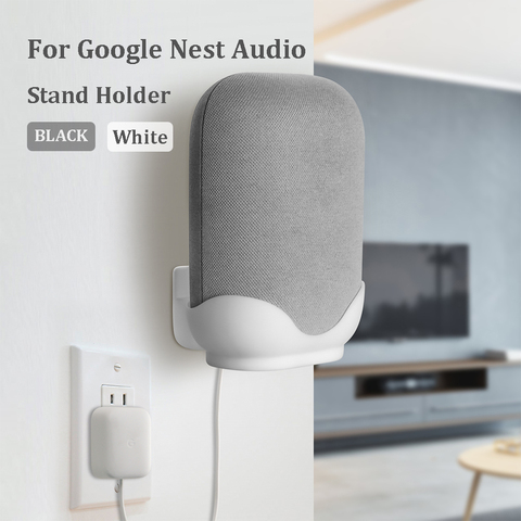 Soporte de montaje para Google Nest, Altavoz Bluetooth con asistente de voz, accesorios para el hogar inteligente, soporte para altavoz de Audio para dormitorio ► Foto 1/6