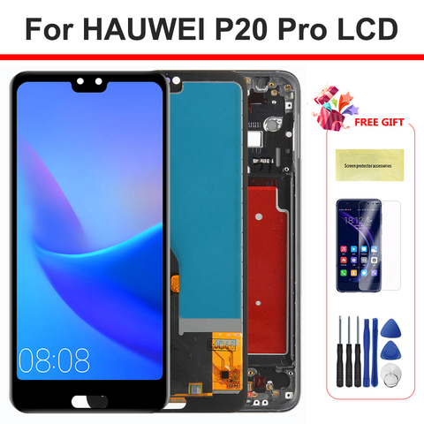 Lcd para Huawei P20 Pro pantalla Lcd de montaje de digitalizador con pantalla táctil de reemplazo para Huawei P20 Plus lcd CLT-AL01 CLT-L29 CLT-L09 ► Foto 1/6