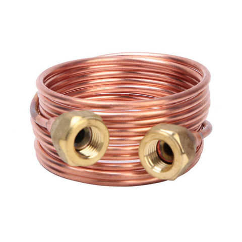 Tubo capilar de cobre Flexible suave, 2 piezas de refrigeración de 8mm /4-1 ~ 50bar, 1 unidad ► Foto 1/5