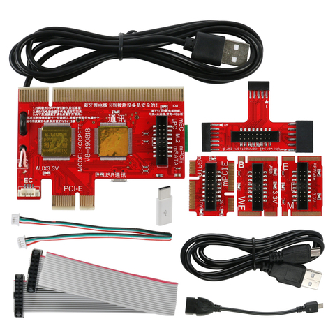 Nuevo KQCPET6 V8 multifunción portátil y PC de escritorio Universal Post prueba de diagnóstico de depuración apoyo LPC... PCI-E de MiniPCI-E CE ► Foto 1/6