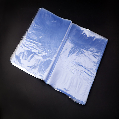 Bolsas termorretráctiles transparentes de PVC para embalaje de artesanías, bolsas de plástico retráctiles con membrana, 100 unids/lote ► Foto 1/6