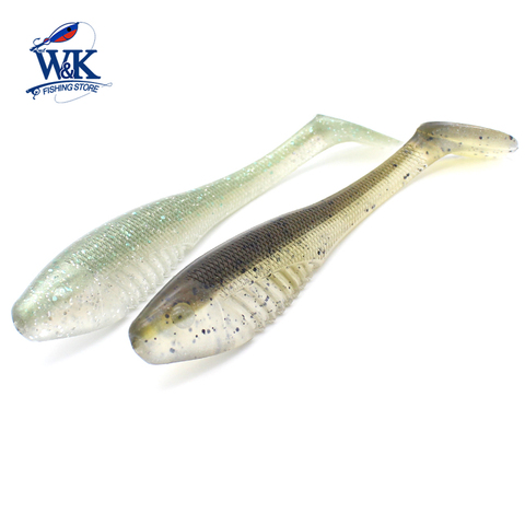 5 uds/Blister suave cebos en 10,5 cm 10g súper silicona Shad 4,1 pulgadas Swimbait con gran cola Paddle Shad Señuelos de Pesca blando ► Foto 1/6