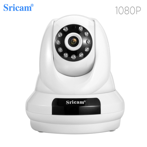 Sricam-cámara de seguridad SP018 HD 2.0MP IP, Zoom Digital 4X, CCTV, Wifi, 1080P, Mini casa inteligente, Monitor inalámbrico para bebés con visión de 360 ° ► Foto 1/1