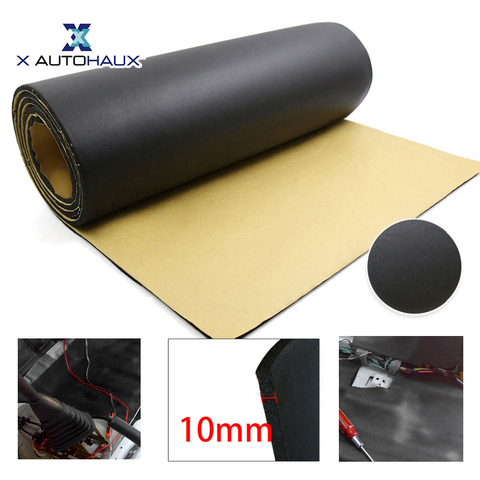 X AUTOHAUX, 5mm/8mm/10mm, alfombrilla protectora súper gruesa de espuma de goma para el suelo del coche, aislante acústico ► Foto 1/6