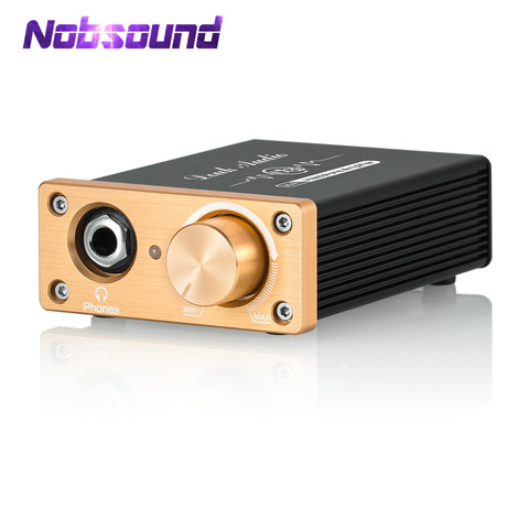 Nobsound-AMPLIFICADOR DE AURICULARES Mini Clase A, amplificador de Audio estéreo de escritorio HiFi, USB 5V ► Foto 1/6