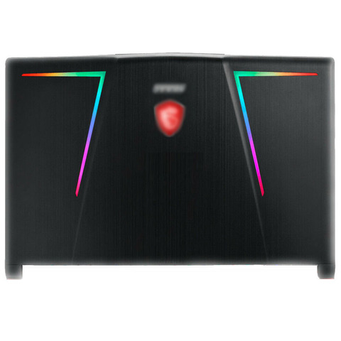 Cubierta trasera LCD para portátil MSI GE73 Raider RGB 8FR-341CN, bisel frontal, bisagras, parte superior y trasera brillante, 7 colores, novedad ► Foto 1/6