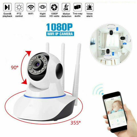 Cámara IP Original 1080P smart casa de seguridad inalámbrica cámara de vigilancia de Audio CCTV cámara para mascotas bebé Monitor WIFI Cámara al aire libre ► Foto 1/6