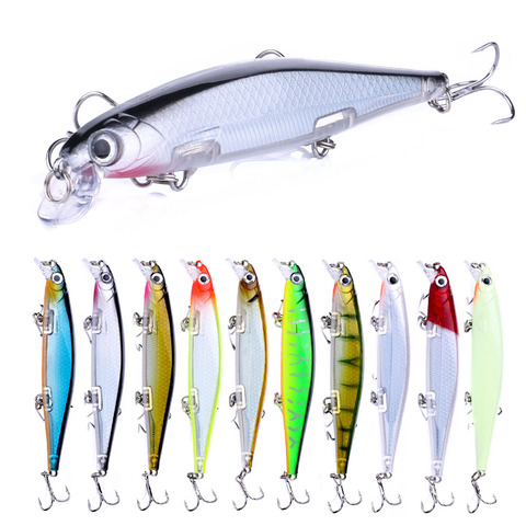 Hengjia 1 Uds 11cm 13g Topwater piscardo cebo de buceo Artificial realista cebo duro Wobbler bajo Pike Walleye de pesca ► Foto 1/5