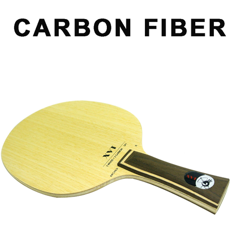 Venta alta calidad fibra de carbono profesional XVT arcer_b hoja de tenis de mesa/hoja de ping pong/bate de tenis de mesa ► Foto 1/2