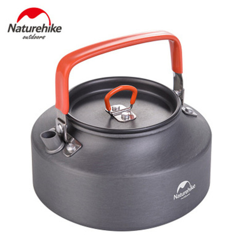 Naturehike-Mini utensilios de cocina para acampar al aire libre, tetera de agua portátil, vajilla de Picnic para acampar, dura, 1100ML, 1600ML ► Foto 1/6