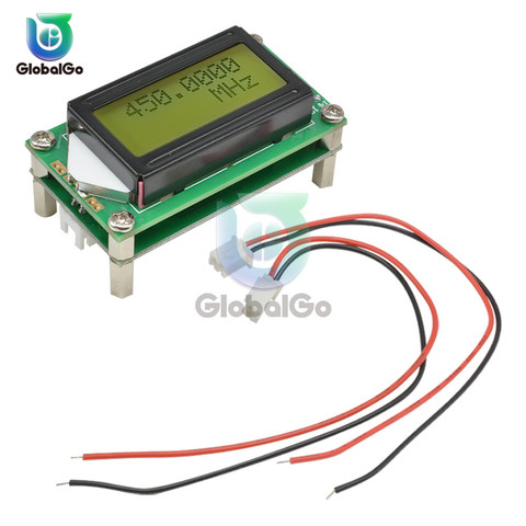 DC 9-12V 1MHz-1,2 GHz RF contador de frecuencia Digital Cymometer PLJ-0802-E 0802 LCD pantalla para Radio 1-1200mhz Kit de bricolaje ► Foto 1/6