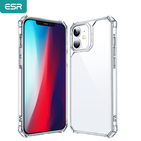 ESR-funda rígida transparente para iPhone, funda trasera de protección transparente para iPhone 12 Pro Max 2022 ► Foto 1/6