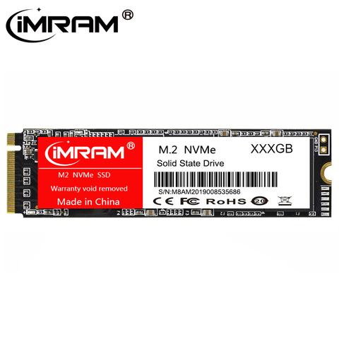 Disco duro interno de estado sólido de iMRAM M.2 ssd M2 256gb PCIe NVME de 128GB y 512GB y 1TB, disco duro de 2280G y 128G para ordenador portátil y Escritorio ► Foto 1/5