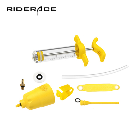 Kit de purga de freno de bicicleta, tapón de aceite de embudo para bicicleta Shimano, herramientas de frenos de disco hidráulicos, conjunto de herramientas de reparación para ciclismo, RR7468 ► Foto 1/6