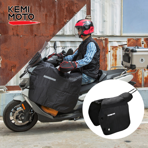 Cubierta protectora para piernas de patinete, manta impermeable a prueba de viento para motocicleta Yamaha, Honda y Vespa, Invierno ► Foto 1/6