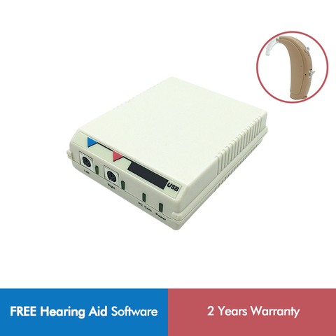 Programador de ayuda auditiva Digital, caja de programación que funciona con todos los audífonos digitales Siemens Resound, hipro ► Foto 1/4