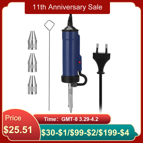 ADT03 portátil automático de soldadura eléctrica de tonto de soldadura eliminar bomba de máquina desoldadora soldadura eléctrica soldadores ► Foto 1/6