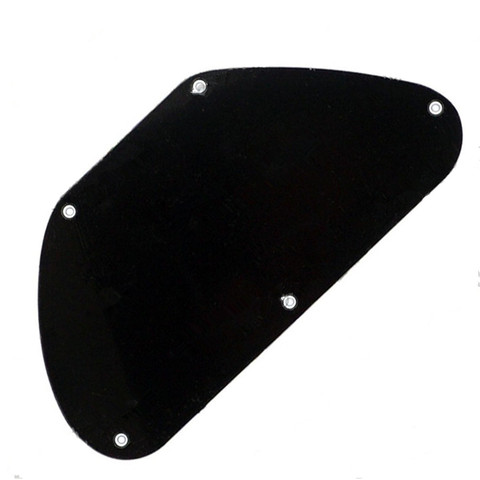 Cubierta de plástico negro para cavidad de guitarra, 1 Uds., placa trasera de cableado, golpeador de guitarra, accesorios para guitarra ► Foto 1/6