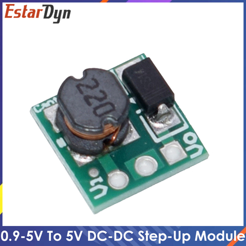 Módulo de potencia de aumento de HW-626, módulo de convertidor de potencia de 0,9-5V a 5V, DC-DC, 1,5 V, 1,8 V, 2,5 V, 3V, 3,3 V, 3,7 V, 4,2 V a 5V ► Foto 1/6