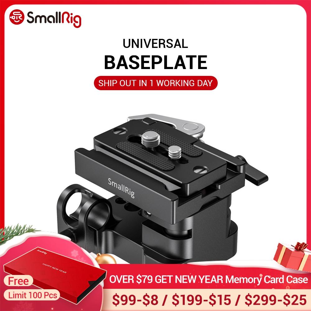 SmallRig-Equipo de cámara DSLR Universal, sistema de soporte de riel de 15mm con placa Arca de liberación rápida, alta ajustable, 2092 ► Foto 1/6