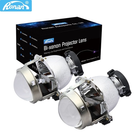 RONAN EVOX-R V2.0 D2S Bi xenon proyector lentes faro retrofit E60 E39 X5 E53 A6 C5 C6 A8 para Benz W211 209 ► Foto 1/6