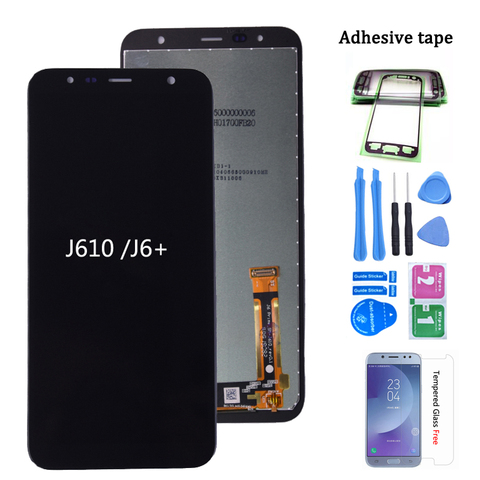 Original para Samsung Galaxy J6 + 2022 J610 SM-J610F J610FN LCD pantalla táctil montaje para Samsung J6 plus pantalla lcd ► Foto 1/5