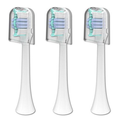 Uds para Soocas X3 cabezas de cepillo de dientes de reemplazo para Xiaomi Mijia T500 SOOCAS X3U X5 boquillas cepillo de dientes eléctrico cabeza ► Foto 1/6
