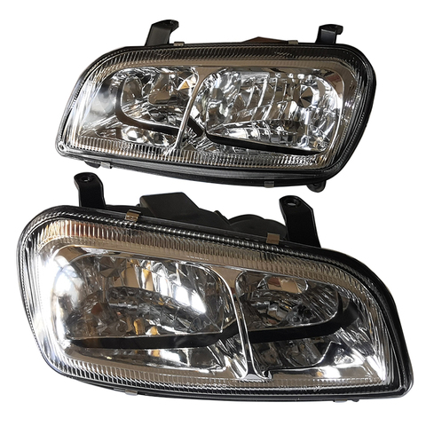 Faros de cristal para coche, luz de corta distancia sin fuente de luz para Toyota RAV-4, Rav4, SXA10, SXA11, 1998, 1999, 2000, 2 uds. ► Foto 1/6