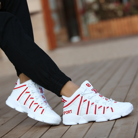 Zapatillas deportivas transpirables para Hombre y mujer, zapatos informales de cuero para invierno, para exteriores ► Foto 1/6