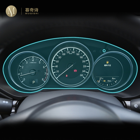 Para Mazda CX-5 CX-8 CX-9 2017-2022 interior automotriz instrumento membrana botonera pantalla LCD película protectora TPU Anti-arañazos fil ► Foto 1/6