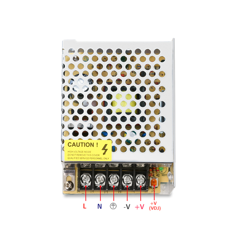 Transformador de corriente continua, adaptador de fuente de alimentación de 12V, 10A, 110V a 220V, convertidor de 12V, 120W para tira Led de actuador lineal ► Foto 1/6