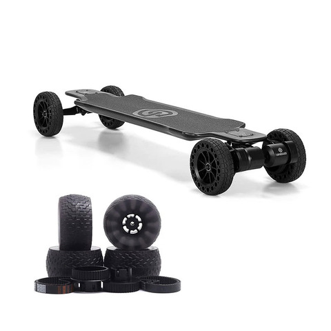 Ownboard-monopatín eléctrico para todo terreno, con Motor de doble correa monopatín de fibra de carbono, batería de 14AH, 3000W, 40