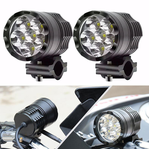 Luces antiniebla para motocicleta, luz LED auxiliar de conducción de montaje, 36w, para BMW-R1200GS ADV, F800GS, F700GS, F650GS, K1600 ► Foto 1/6