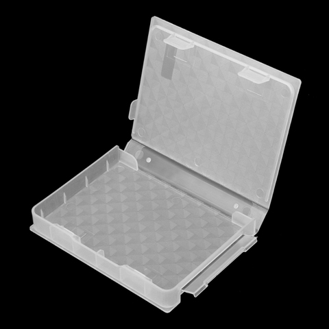 Caja de almacenamiento de protección para disco duro SSD HDD, 1 unidad, 2,5 pulgadas, plástico transparente PP ► Foto 1/6