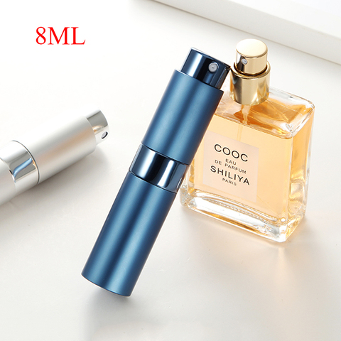 Mini 5-8ml portátil botella de Perfume recargable con Spray envases cosméticos vacíos atomizador en Spray botella de vidrio para viajes ► Foto 1/6