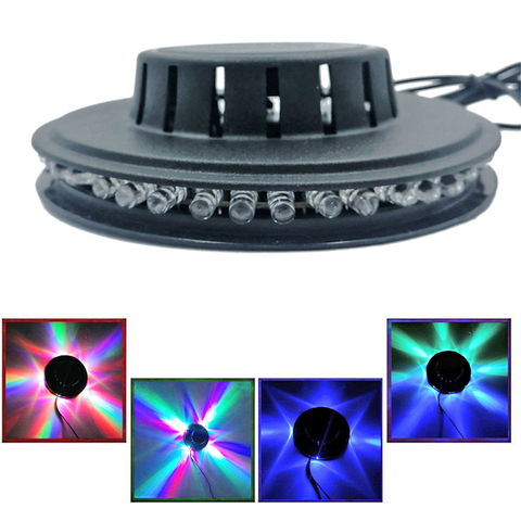 Luces de discoteca giratorio activadas por sonido RGB USB de 5W, bola LED para fiesta, lámpara de escenario ► Foto 1/6