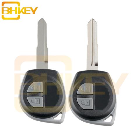 BHKEY 2 botones de funda para mando a distancia del coche para Suzuki Igins Alto SX4 Opel Agila 2005-2010 de la llave del coche ► Foto 1/4