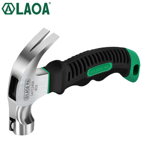 LAOA, Mini martillo de garra, herramienta de martillo de uñas de 8OZ, herramientas de golpeo de acero para carpintería ► Foto 1/6