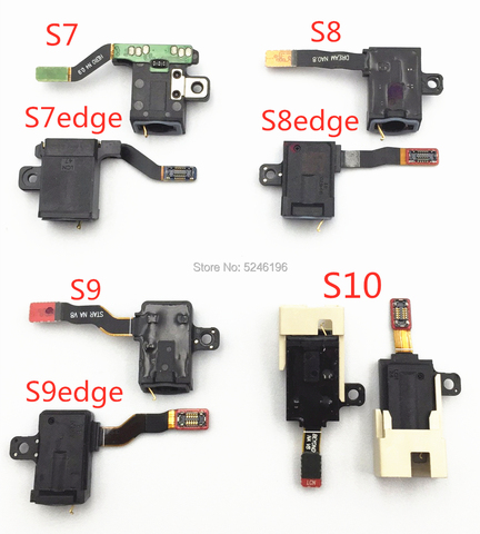 Conector de Audio para auriculares, Cable flexible para Samsung Galaxy S7, G930, G930F, S8, S9, S7edge, S8edge, S9edge, S10, 1 unidad ► Foto 1/1
